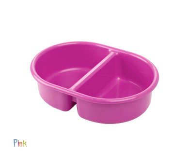 Top 'n' Tail Oval Wash Bowl in Pink