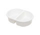 Top 'n' Tail Oval Wash Bowl in White