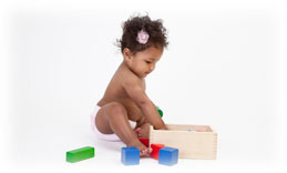 Baby with Blocks
