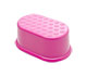 Oval Step-up Stool in Pink