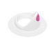 Toilet Training Seat in White and Pink